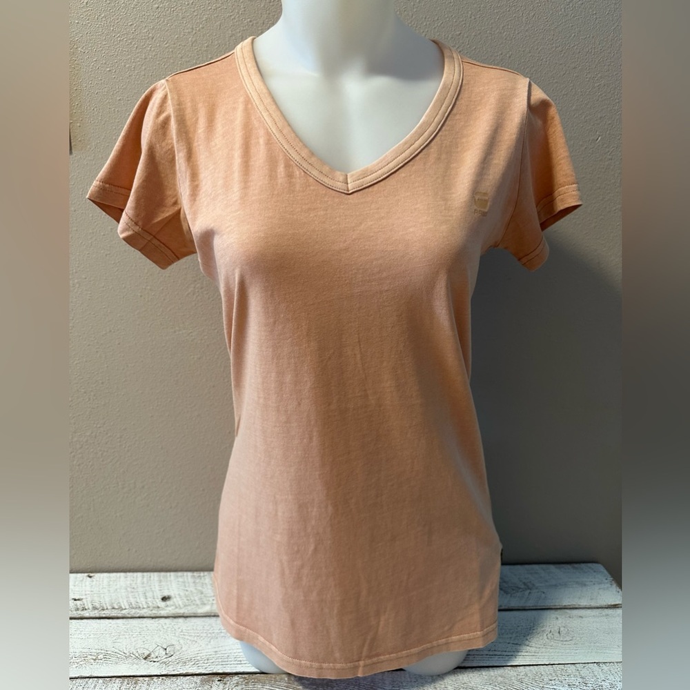 G-Star Raw 100% Organic Cotton V-Neck Tee - NWT